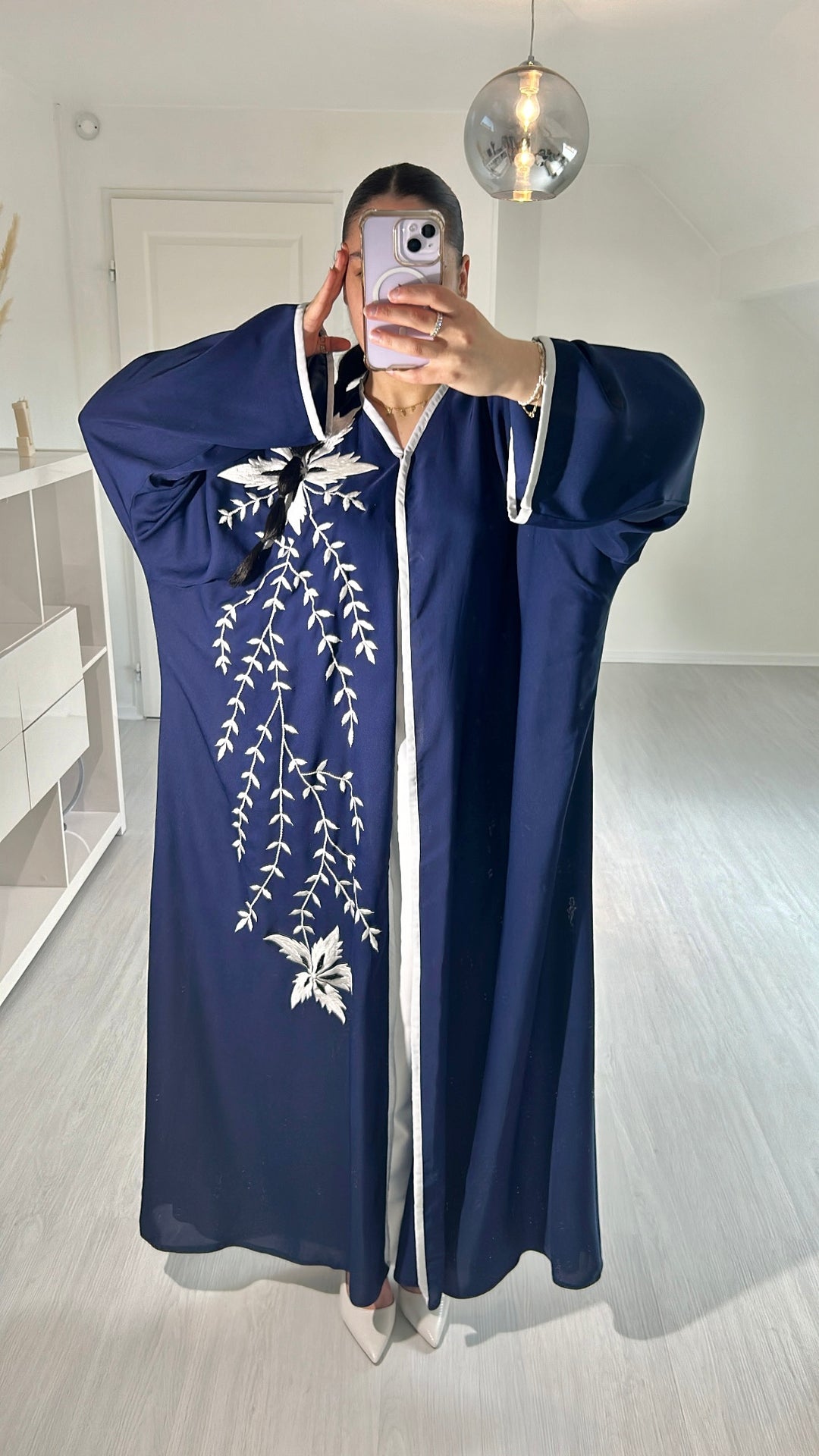 Kimono + Voile Dubai - Bleu Edition Limitée