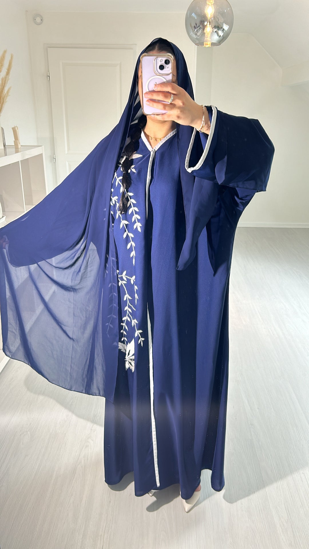 Kimono + Voile Dubai - Bleu Edition Limitée