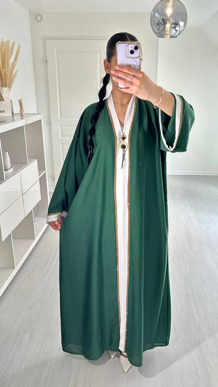 Kimono + Voile Dubai - Vert  Edition Limitée