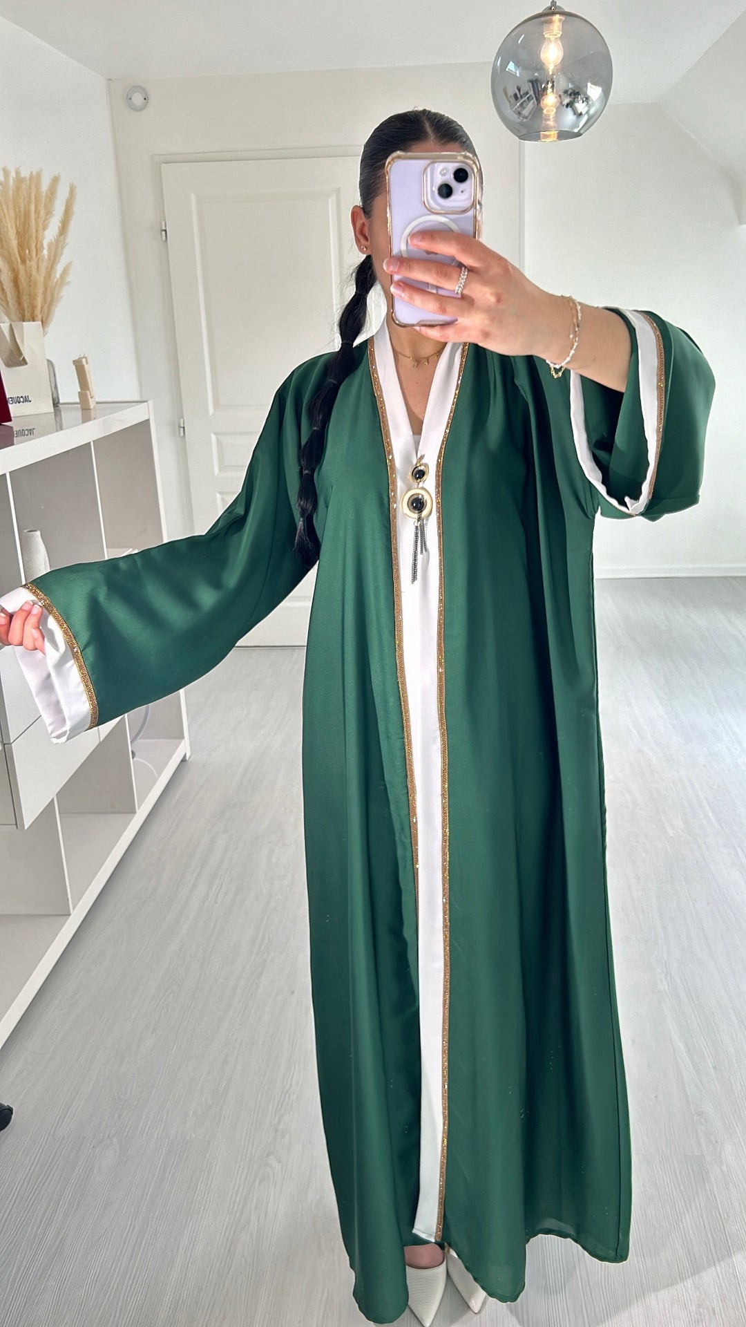 Kimono + Voile Dubai - Vert  Edition Limitée