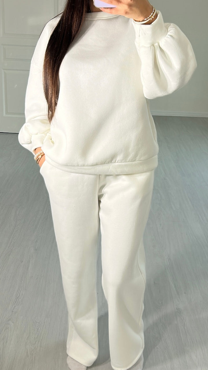 Ensemble Jogging Daniya - Blanc