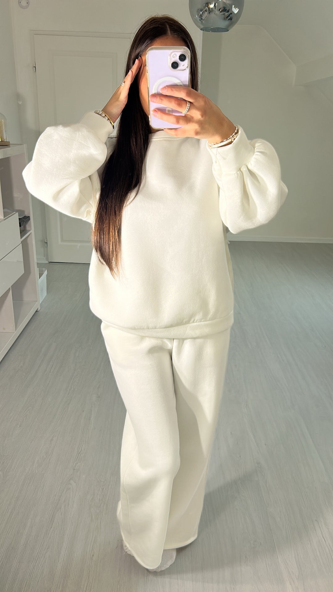 Ensemble Jogging Daniya - Blanc